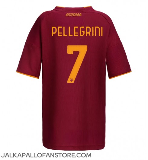 AS Roma Lorenzo Pellegrini #7 Kotipaita Naisten 2025-26 Lyhythihainen AS Roma Lorenzo Pellegrini #7 Kotipaita Naisten 2025-26 Lyhythihainen